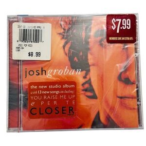 JOSH GROBAN - CLOSER ( CD, New / Sealed)